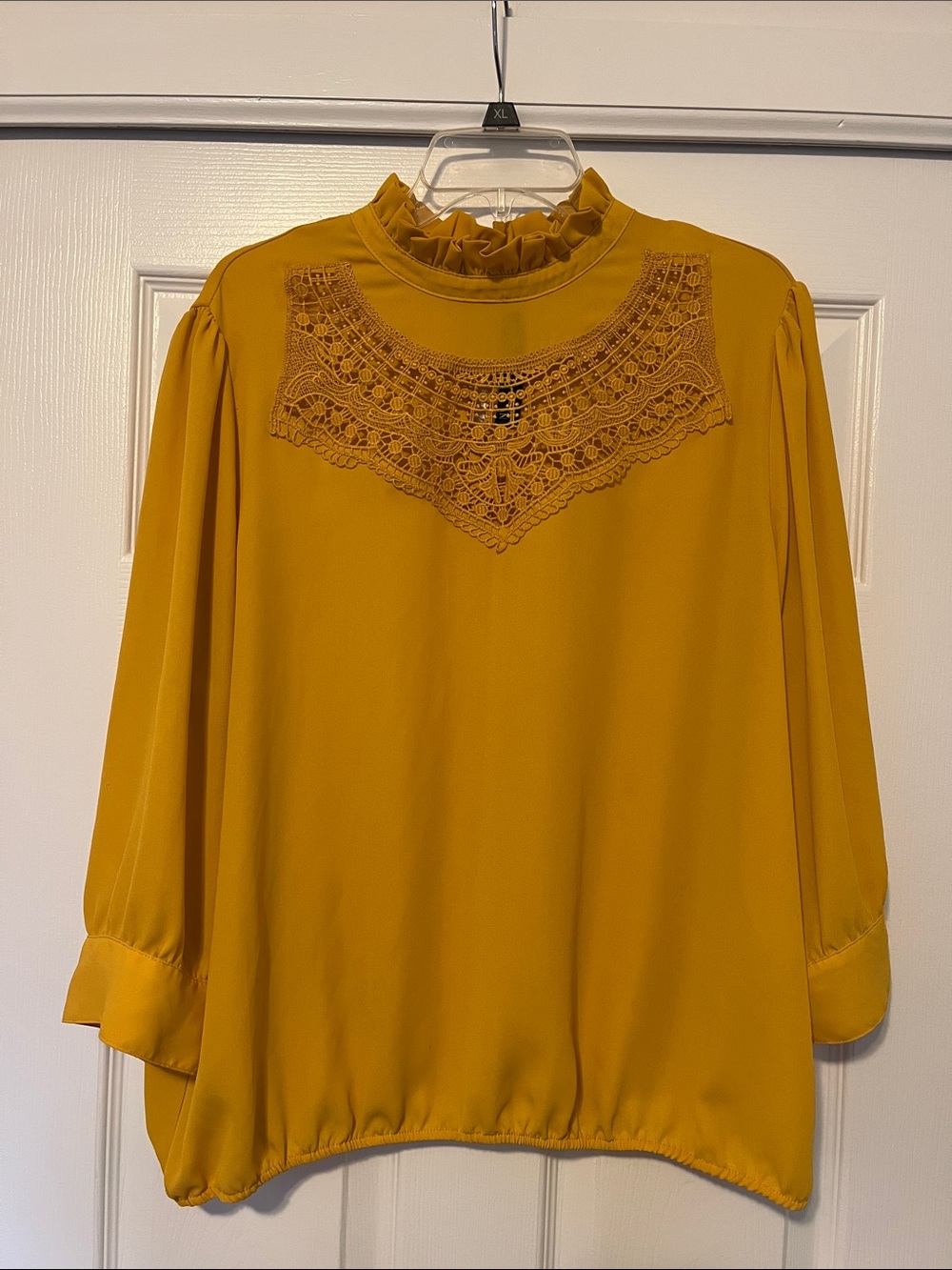 Boho Lace Blouse by New York & Company